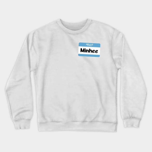 My Bias is Minhee Crewneck Sweatshirt by Silvercrystal